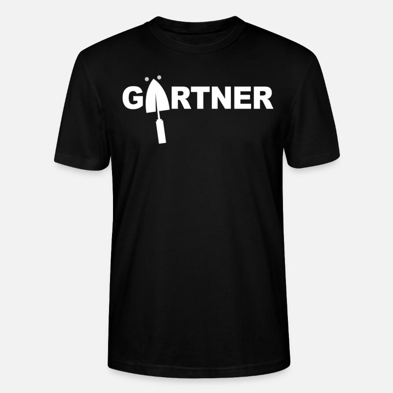 Gärtner - Stanley/Stella Unisex Bio-T-Shirt CRAFTER - Schwarz