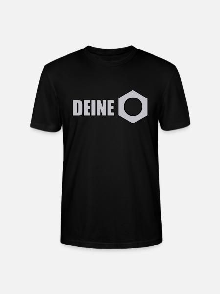 Deine Mutter Geschenk - Stanley/Stella Unisex Bio-T-Shirt CRAFTER - Schwarz