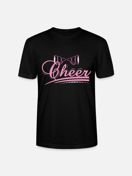 Cheerleading-T-Stück Perfektes Geschenk für - Stanley/Stella Unisex Bio-T-Shirt CRAFTER - Schwarz