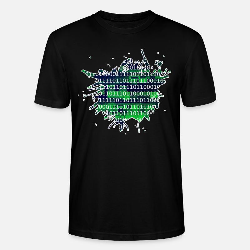 Binärcode - Stanley/Stella Unisex Bio-T-Shirt CRAFTER - Schwarz