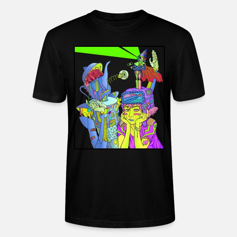 Kybernetiker - Stanley/Stella Unisex Bio-T-Shirt CRAFTER - Schwarz