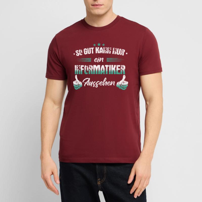 Informatiker Programmierer Informatik Spruch Stanley/Stella Unisex Bio-T-Shirt CRAFTER