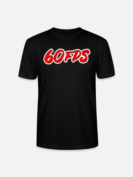 60fps - T-shirt bio CRAFTER Stanley Stella Unisexe - noir