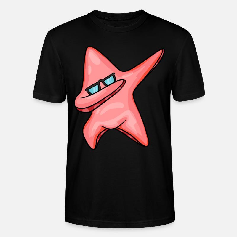 Seestern - Stanley/Stella Unisex Bio-T-Shirt CRAFTER - Schwarz