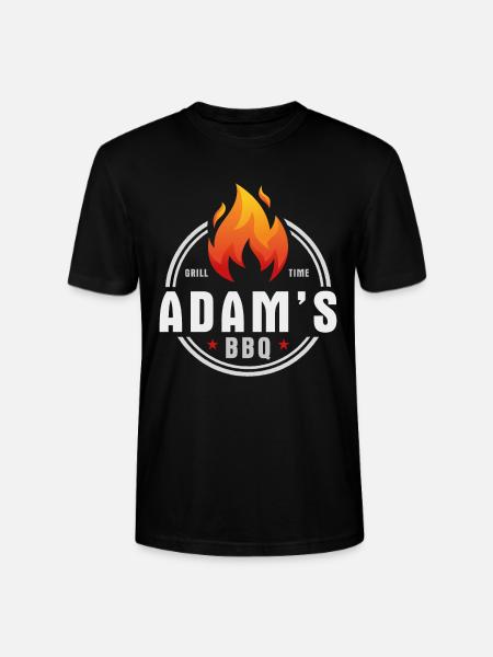 Adams BBQ - Stanley/Stella CRAFTER Unisex Organic T-Shirt - black