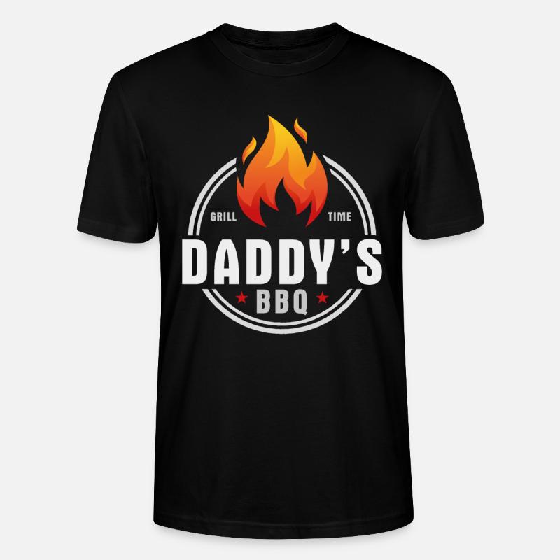 Papas BBQ - Stanley/Stella Unisex Bio-T-Shirt CRAFTER - Schwarz