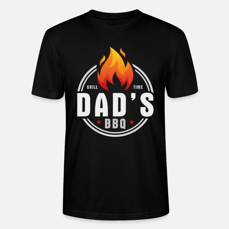 Väter BBQ - Stanley/Stella Unisex Bio-T-Shirt CRAFTER - Schwarz