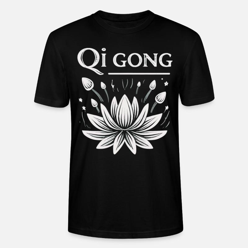 Meditation - Stanley/Stella Unisex Bio-T-Shirt CRAFTER - Schwarz