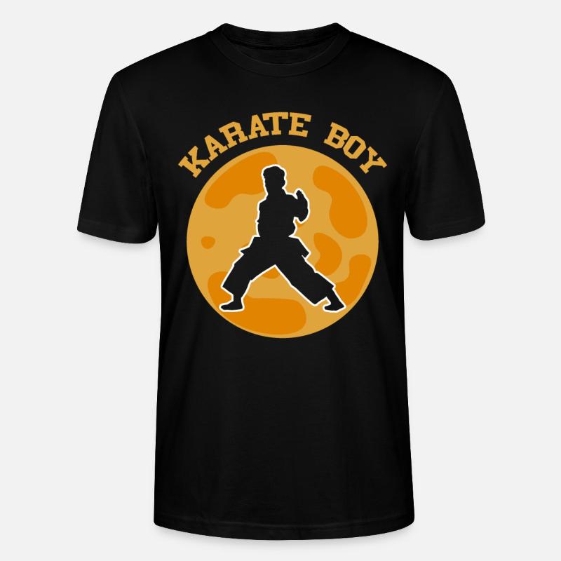 Karate Boy Karate Kid - Stanley/Stella Unisex Bio-T-Shirt CRAFTER - Schwarz