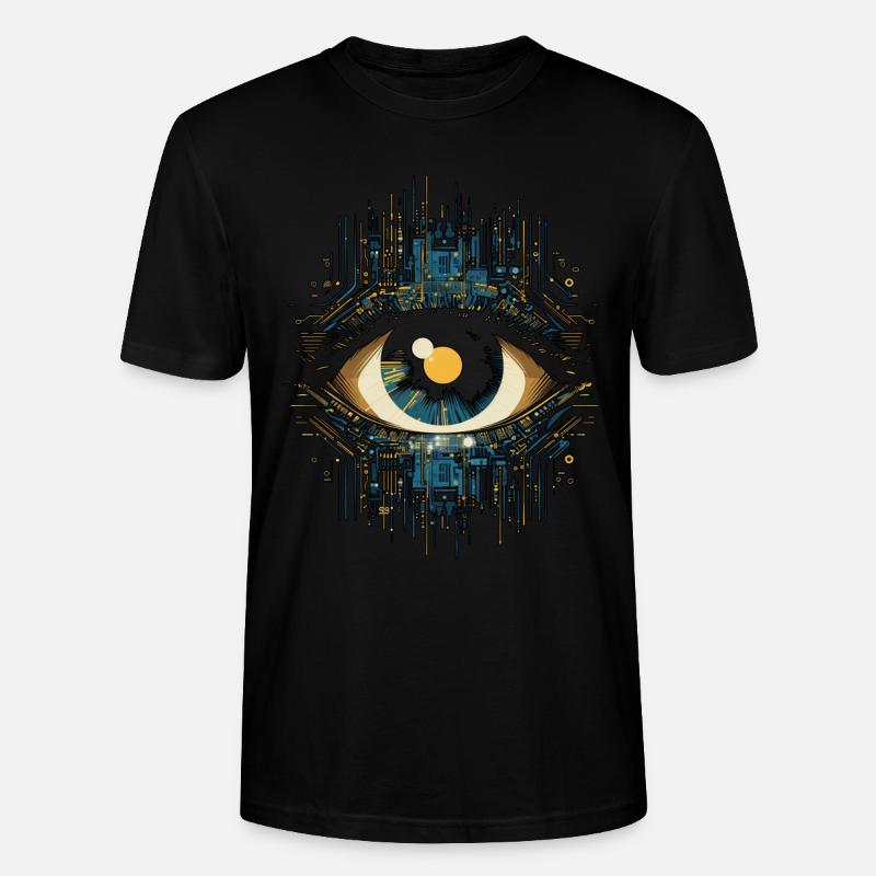 Auge Elektronik - Stanley/Stella Unisex Bio-T-Shirt CRAFTER - Schwarz