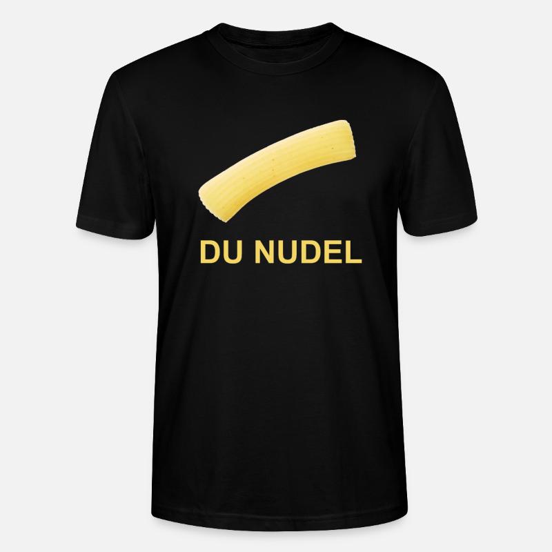 Du Nudel - Stanley/Stella Unisex Bio-T-Shirt CRAFTER - Schwarz