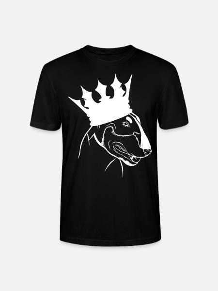 BULL TERRIER BULL TERRIER - Stanley/Stella CRAFTER unisex økologisk T-skjorte - svart