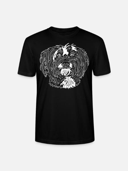 Mischlingshund - Stanley/Stella Unisex Bio-T-Shirt CRAFTER - Schwarz