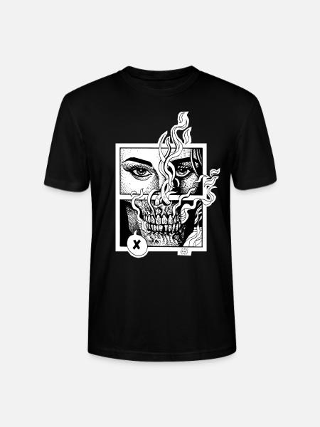Stranger end - Stanley/Stella CRAFTER Unisex Organic T-Shirt - black