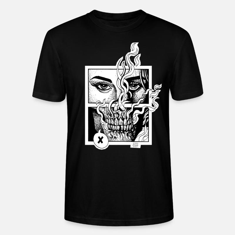 Stranger end - Stanley/Stella Unisex Bio-T-Shirt CRAFTER - Schwarz