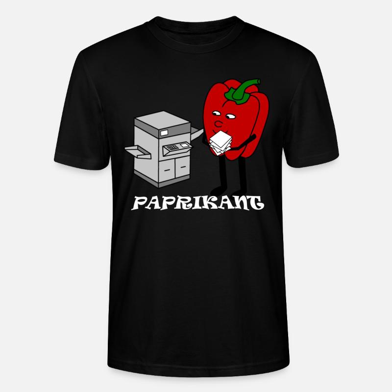 Paprikant - Stanley/Stella Unisex Bio-T-Shirt CRAFTER - Schwarz