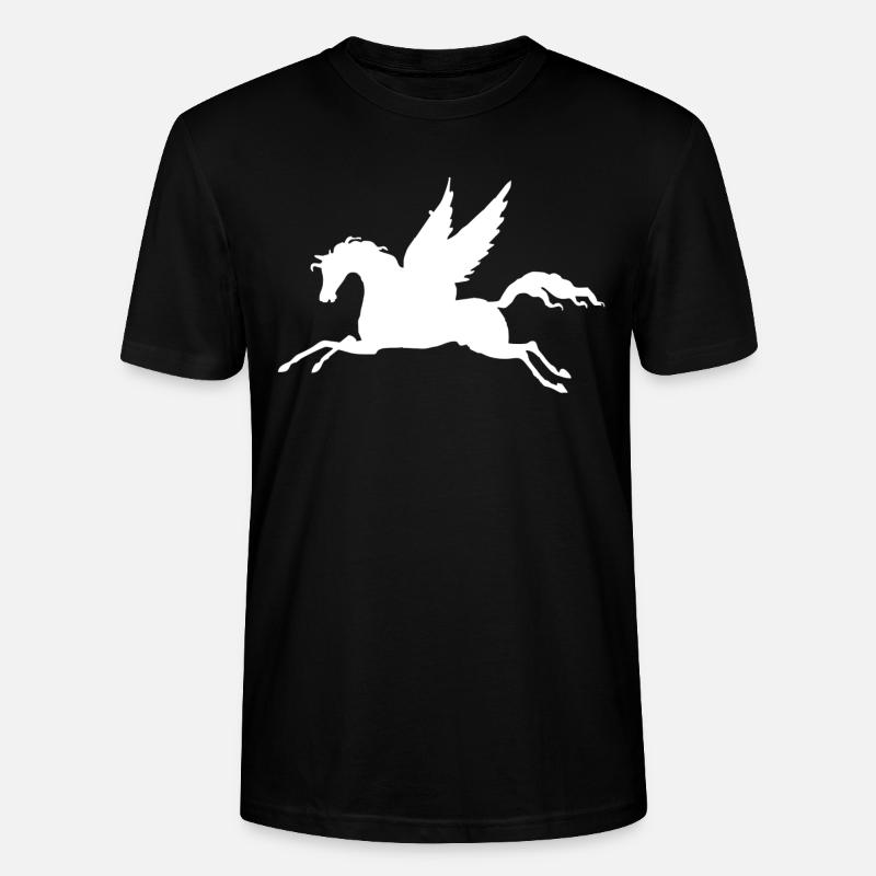 Pegasus - Stanley/Stella Unisex Bio-T-Shirt CRAFTER - Schwarz