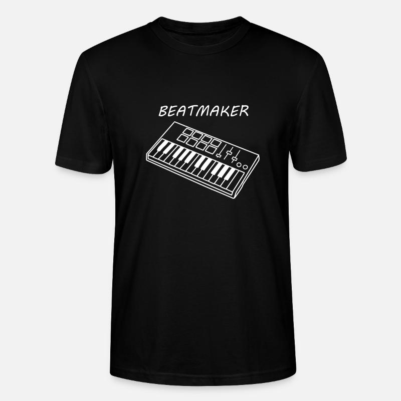 BEATMAKER - Stanley/Stella Unisex Bio-T-Shirt CRAFTER - Schwarz