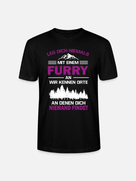 Furry Fable Anime - Stanley/Stella Unisex Bio-T-Shirt CRAFTER - Schwarz