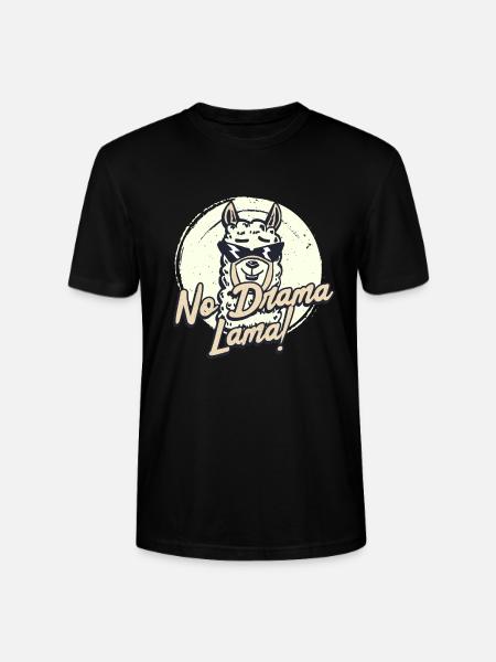 Pas de drame, lama! - T-shirt bio CRAFTER Stanley Stella Unisexe - noir