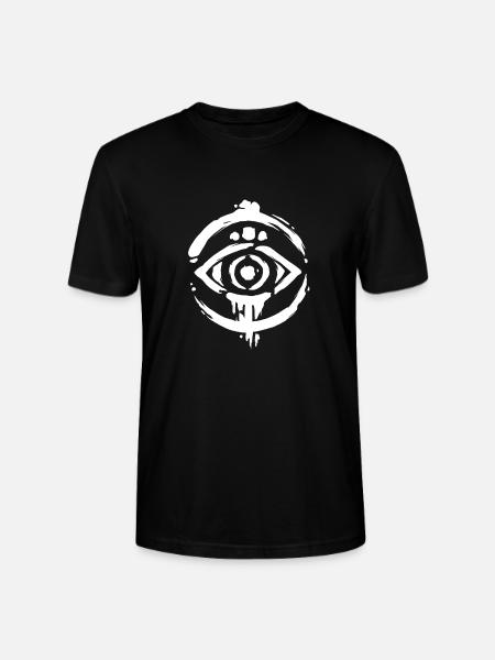 Logo eye trash sketch - Stanley/Stella CRAFTER Unisex Organic T-Shirt - black