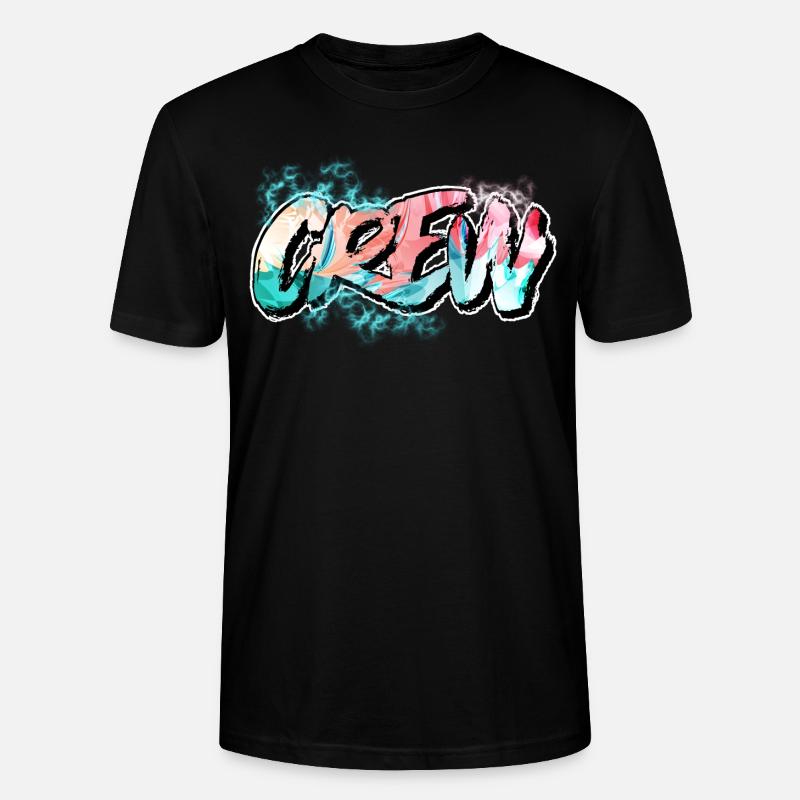 Crew - Stanley/Stella Unisex Bio-T-Shirt CRAFTER - Schwarz