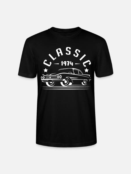 Classic 1974. - T-shirt bio CRAFTER Stanley Stella Unisexe - noir