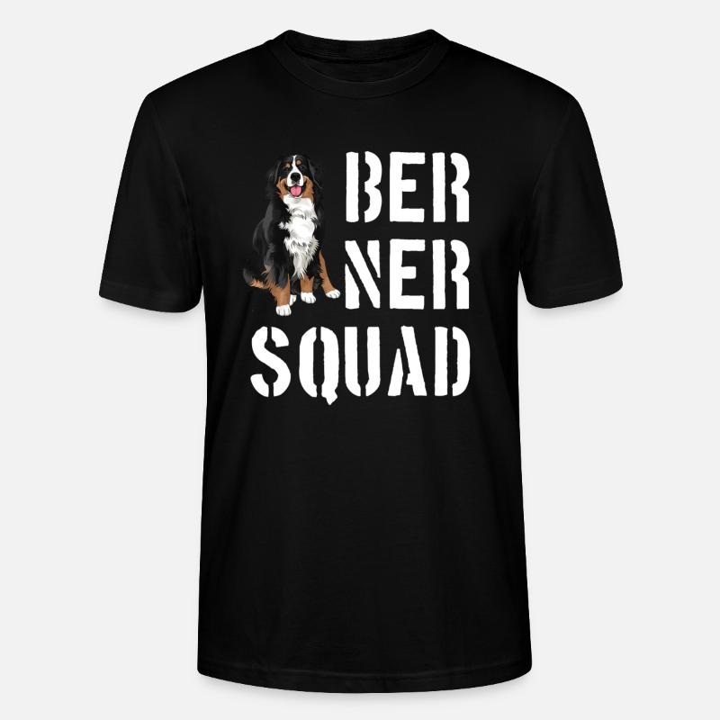 Bouvier bernois - T-shirt bio CRAFTER Stanley Stella Unisexe - noir