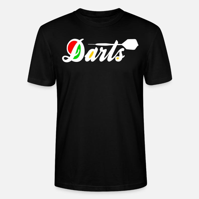 Darts - Stanley/Stella Unisex Bio-T-Shirt CRAFTER - Schwarz