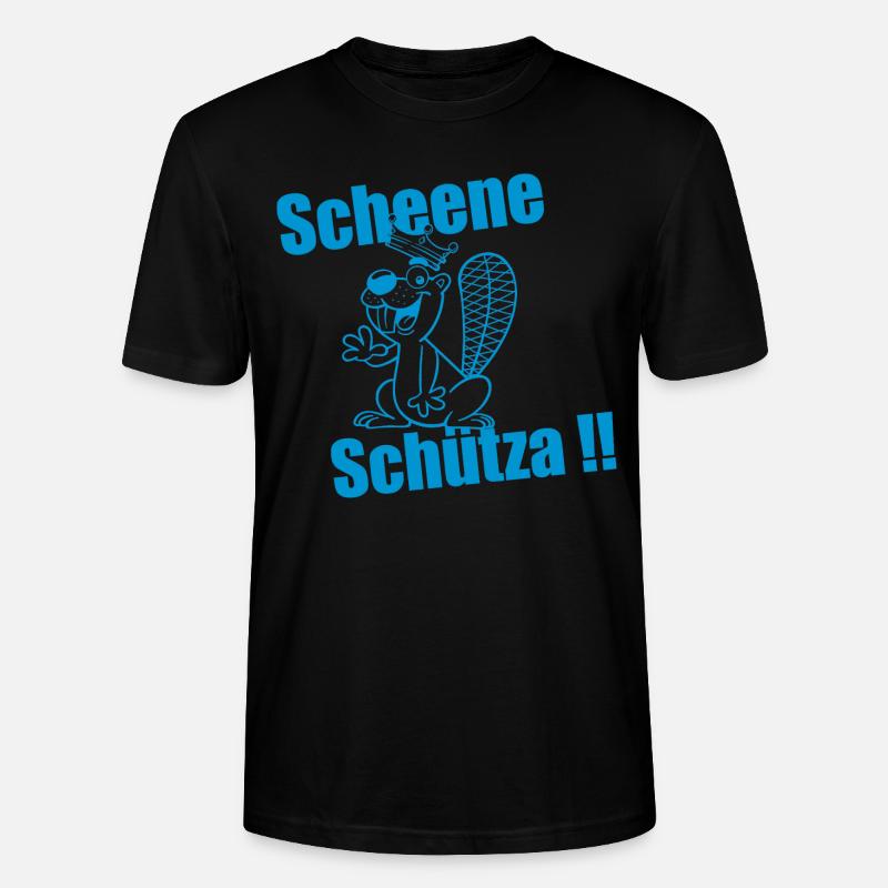 Scheene Schütza 06 - Stanley/Stella Unisex Bio-T-Shirt CRAFTER - Schwarz