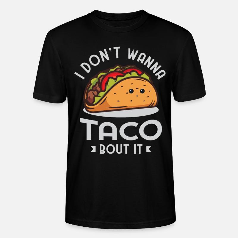 Taco Tacos Apperal - Stanley/Stella Unisex Bio-T-Shirt CRAFTER - Schwarz