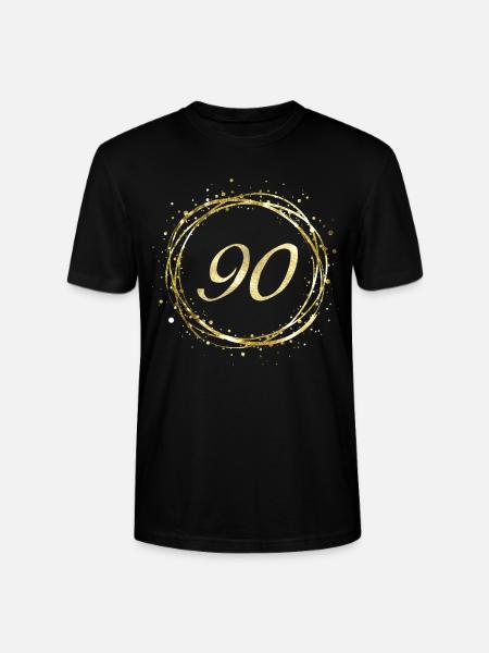90 - Stanley/Stella Unisex Bio-T-Shirt CRAFTER - Schwarz