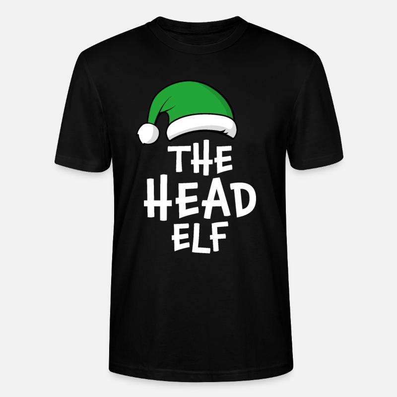 Le chef elfe - T-shirt bio CRAFTER Stanley Stella Unisexe - noir