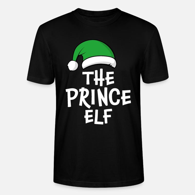 Le Prince Elfe - T-shirt bio CRAFTER Stanley Stella Unisexe - noir