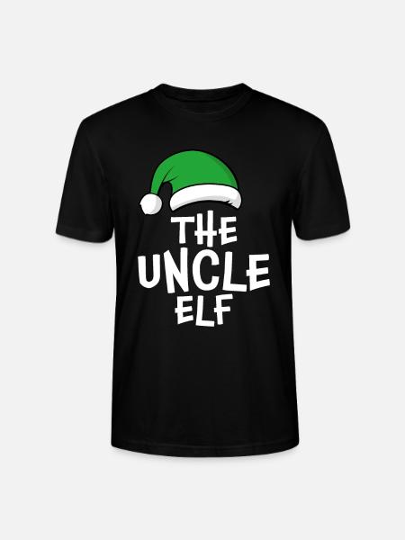 L’oncle elfe - T-shirt bio CRAFTER Stanley Stella Unisexe - noir
