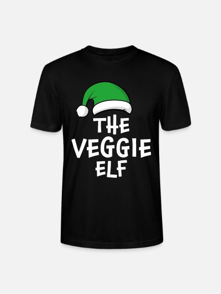 Die vegetarische Elfe - Stanley/Stella Unisex Bio-T-Shirt CRAFTER - Schwarz