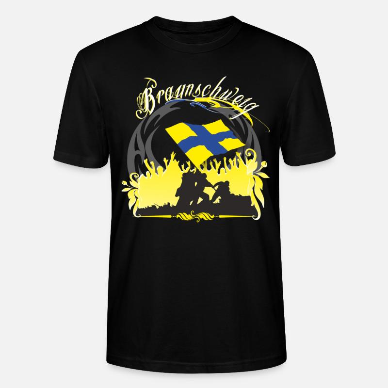 braunschweig - Stanley/Stella Unisex Bio-T-Shirt CRAFTER - Schwarz