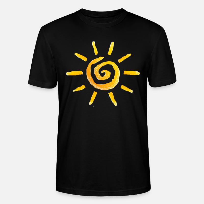 Die Sonne - Stanley/Stella Unisex Bio-T-Shirt CRAFTER - Schwarz