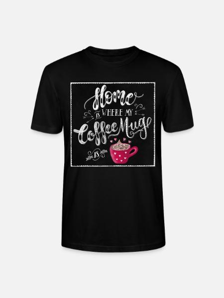Coffee - Stanley/Stella Unisex Bio-T-Shirt CRAFTER - Schwarz