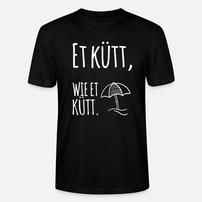 Köln - Stanley/Stella Unisex Bio-T-Shirt CRAFTER - Schwarz