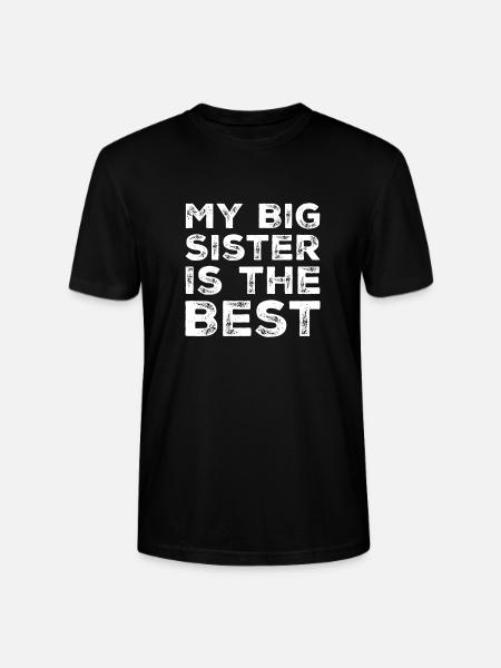 sister - Stanley/Stella CRAFTER Unisex Organic T-Shirt - black