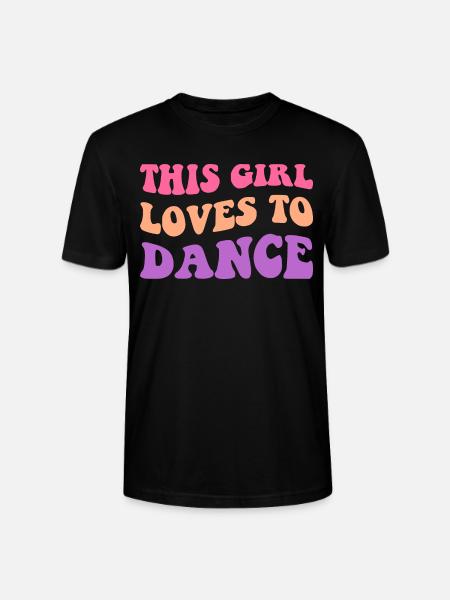 Cette fille aime danser I - T-shirt bio CRAFTER Stanley Stella Unisexe - noir
