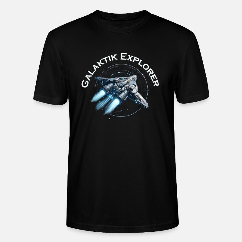 Galaktik Explorer - Stanley/Stella Unisex Bio-T-Shirt CRAFTER - Schwarz