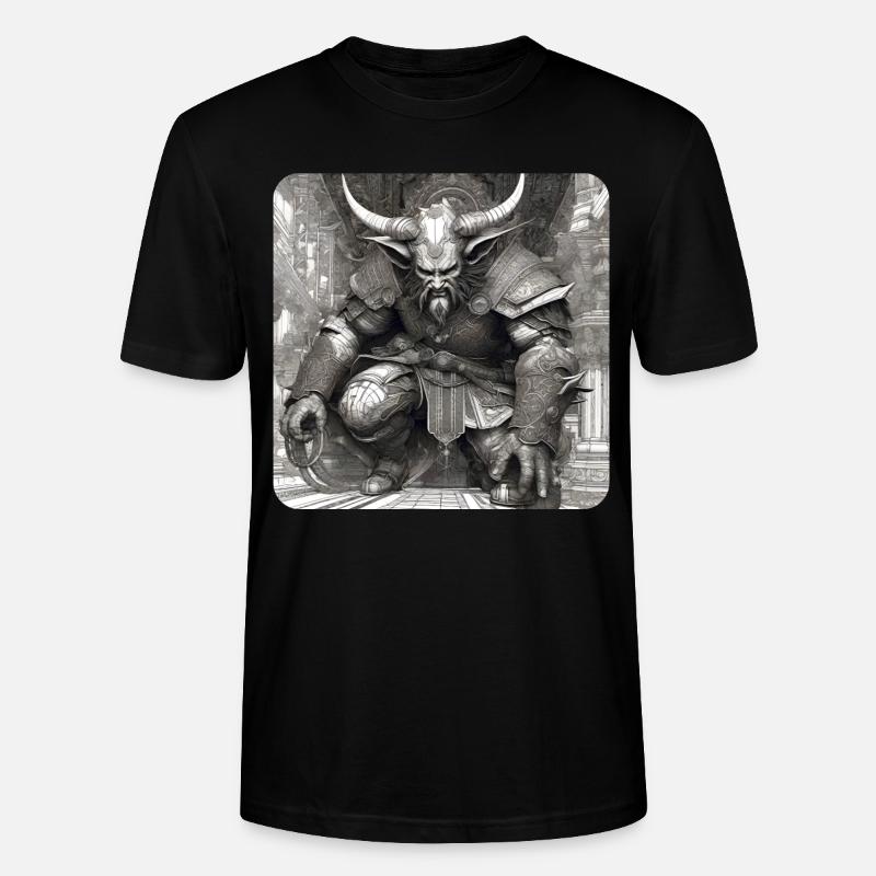 Démon, Monstre, Monstre, Monstre, - T-shirt bio CRAFTER Stanley Stella Unisexe - noir