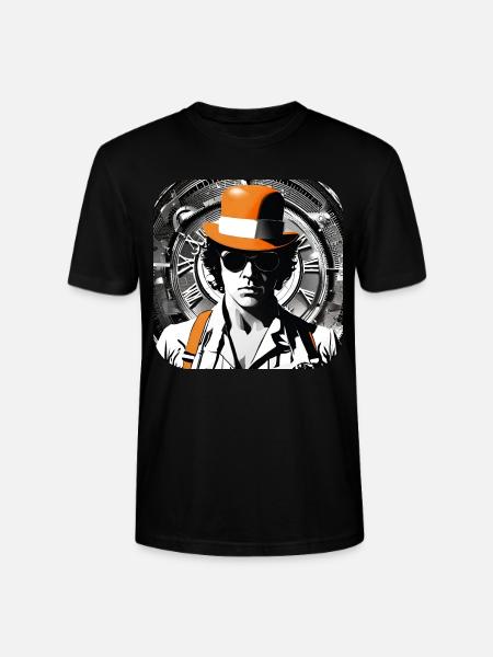 Cool Steampunk Design - Stanley/Stella CRAFTER Unisex Organic T-Shirt - black