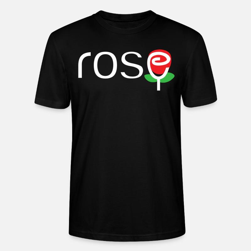 Rose - Stanley/Stella Unisex Bio-T-Shirt CRAFTER - Schwarz