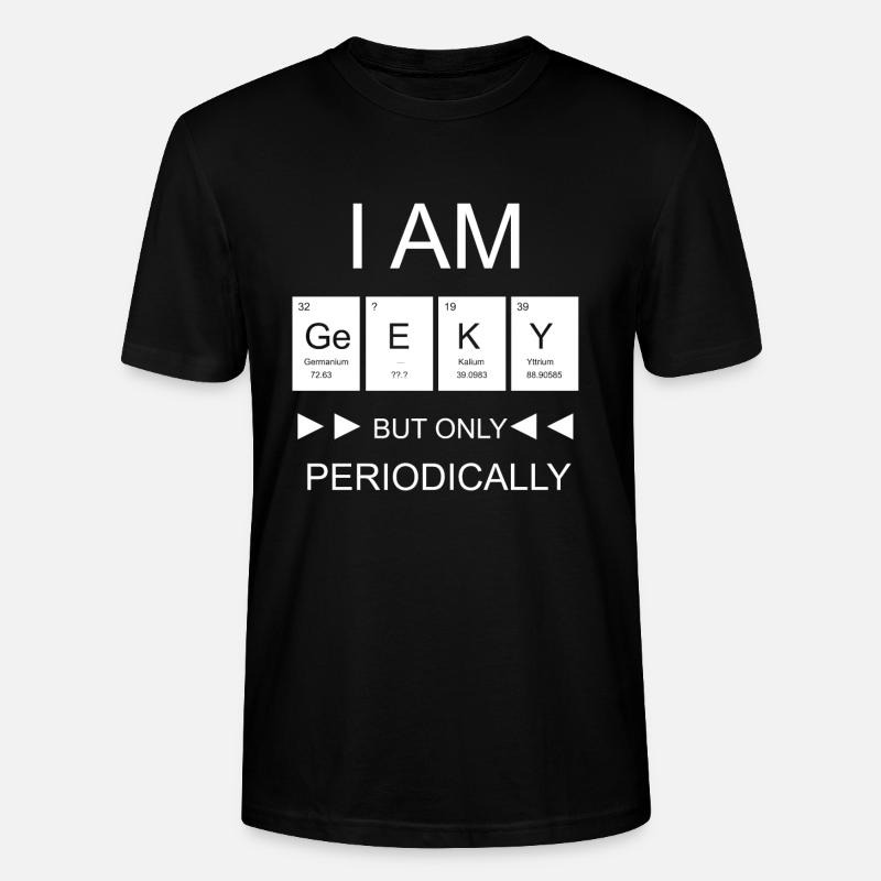 Je suis geek mais ... - T-shirt bio CRAFTER Stanley Stella Unisexe - noir