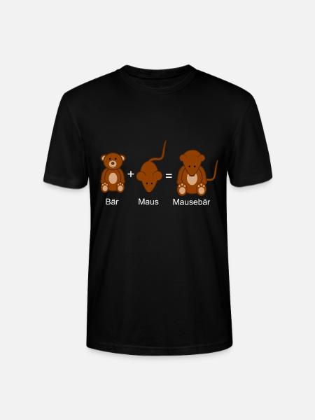 mausebär - T-shirt bio CRAFTER Stanley Stella Unisexe - noir