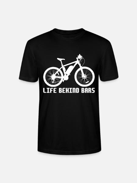 LIFE BEHIND BARS - Stanley/Stella CRAFTER Unisex Organic T-Shirt - black