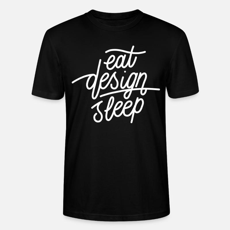 Conception - T-shirt bio CRAFTER Stanley Stella Unisexe - noir